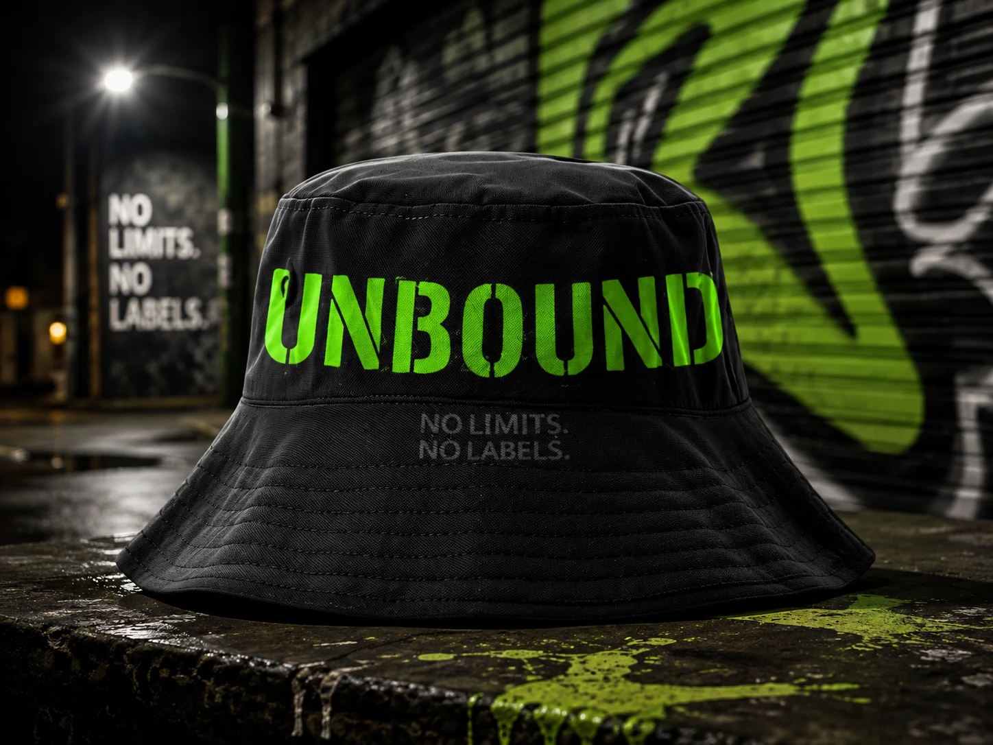 UNBOUND identity applied to streetwear